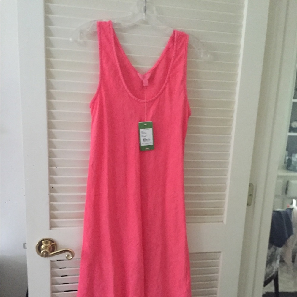 Lilly Pullitzer linen tank dress